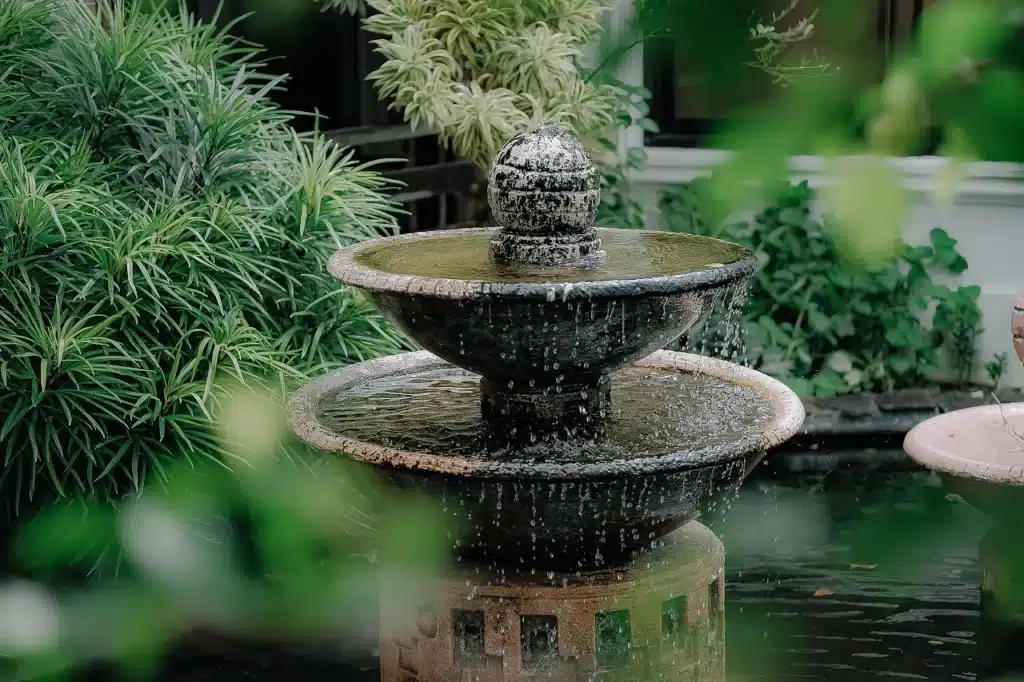 tiered fountain