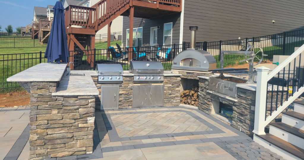 From Empty Backyard to Luxury Retreat: Inside a Custom Outdoor Kitchen Transformation 1 outdoor kitchen | SunSouth Carolinas