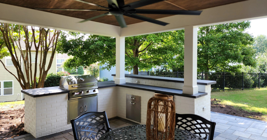 Outdoor Kitchen vs. Covered Patio: What Adds More Value in the Carolinas? 66 outdoor kitchen | SunSouth Carolinas