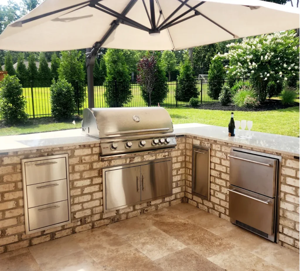 Drainages 88 outdoor kitchen | SunSouth Carolinas